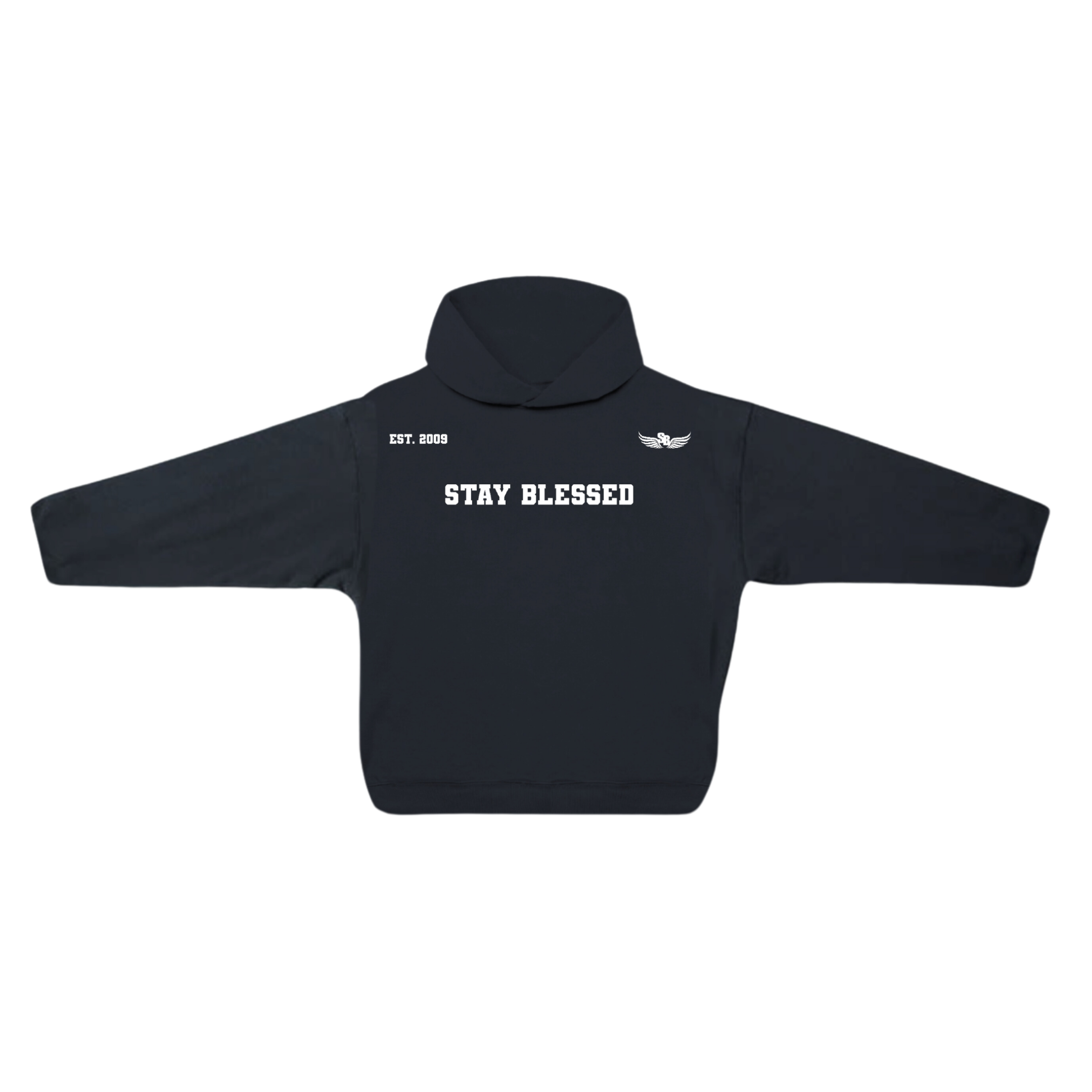 Stay Blessed Collectors Edition - University Tri Print Hoodie