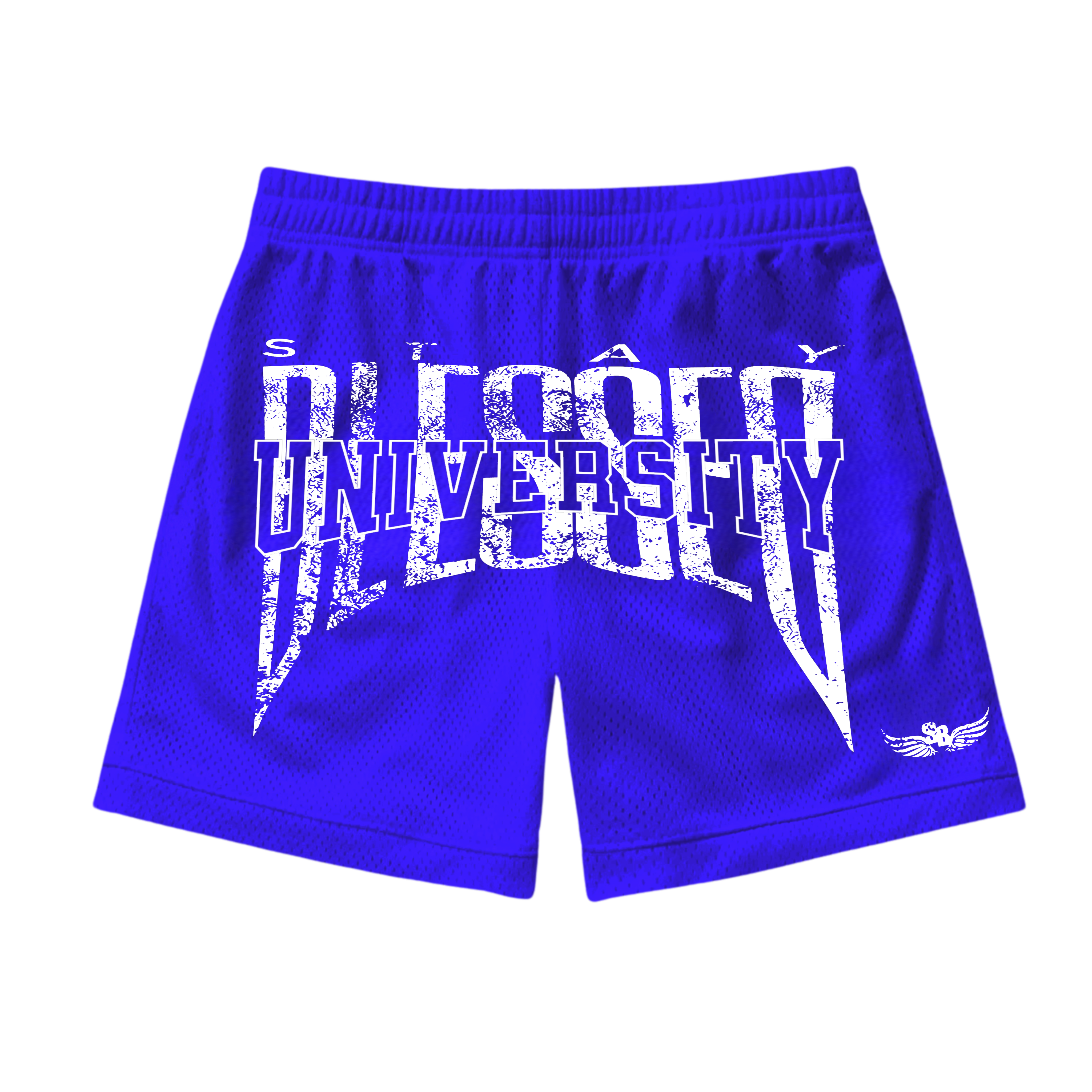 Unisex Stay Blessed University - Mesh Shorts