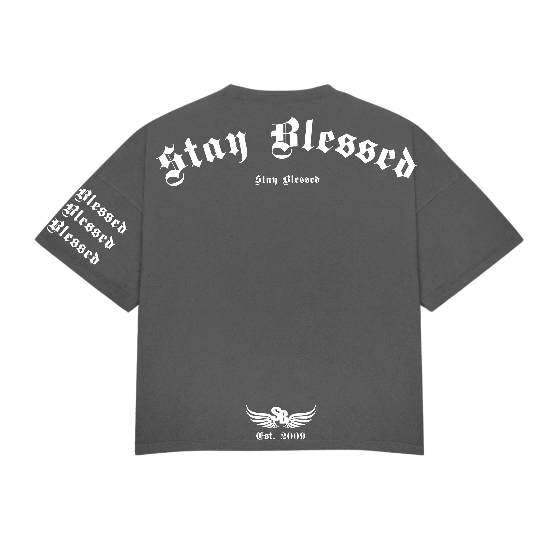 Stay Blessed - Divine Details T-Shirt - Black