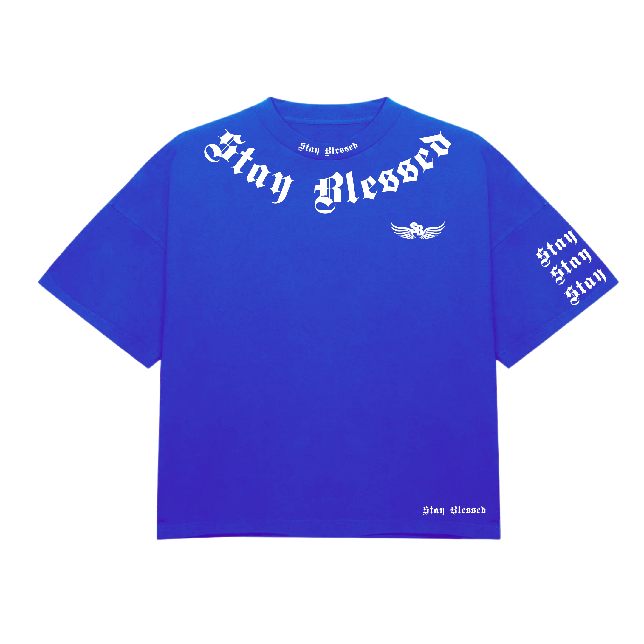 Stay Blessed - Divine Details T-Shirt - Black