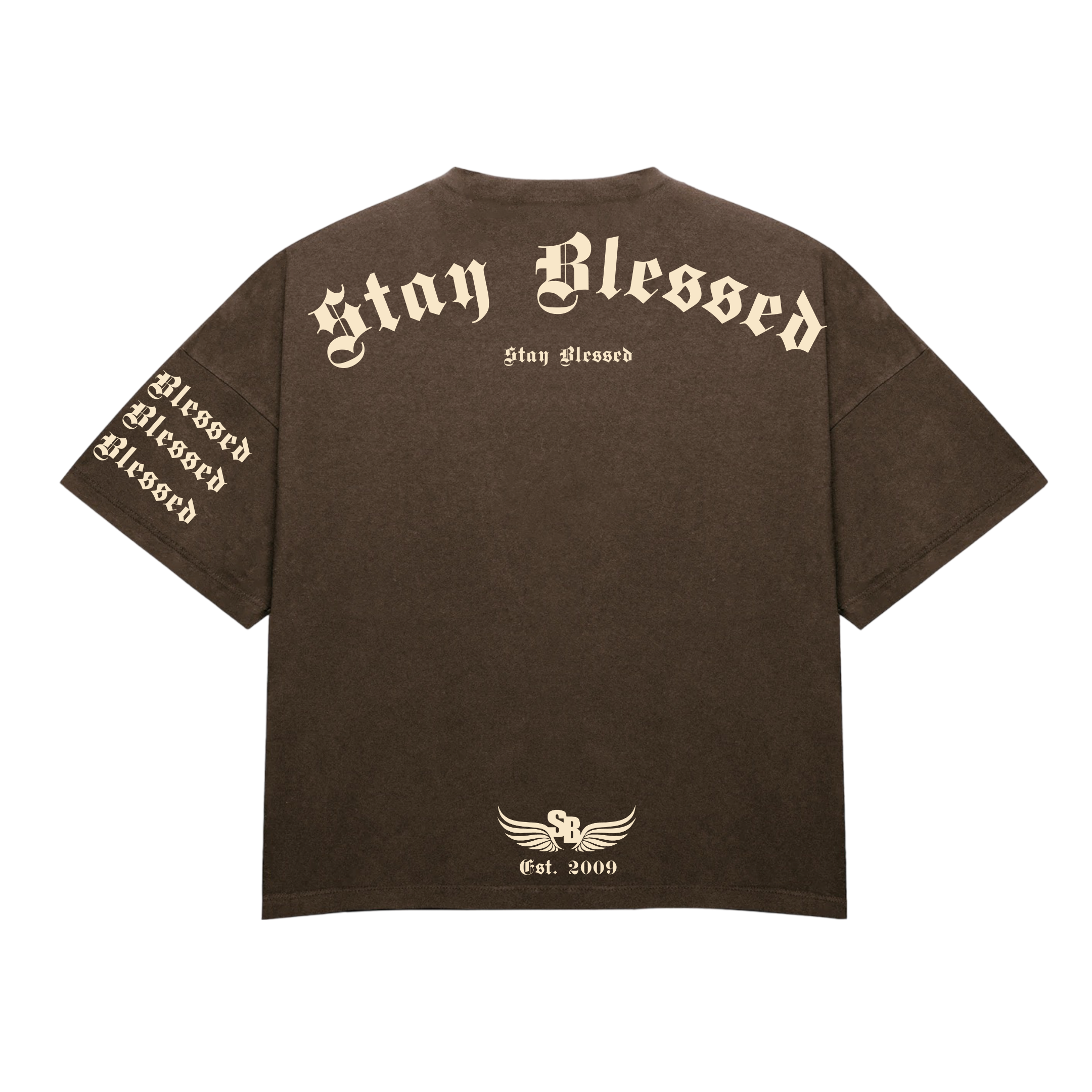 Stay Blessed - Divine Details T-Shirt - Black