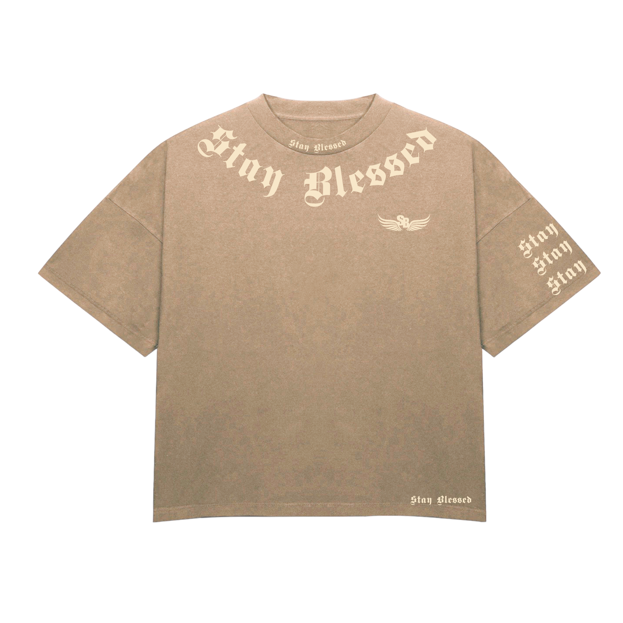 Stay Blessed - Divine Details T-Shirt - Black