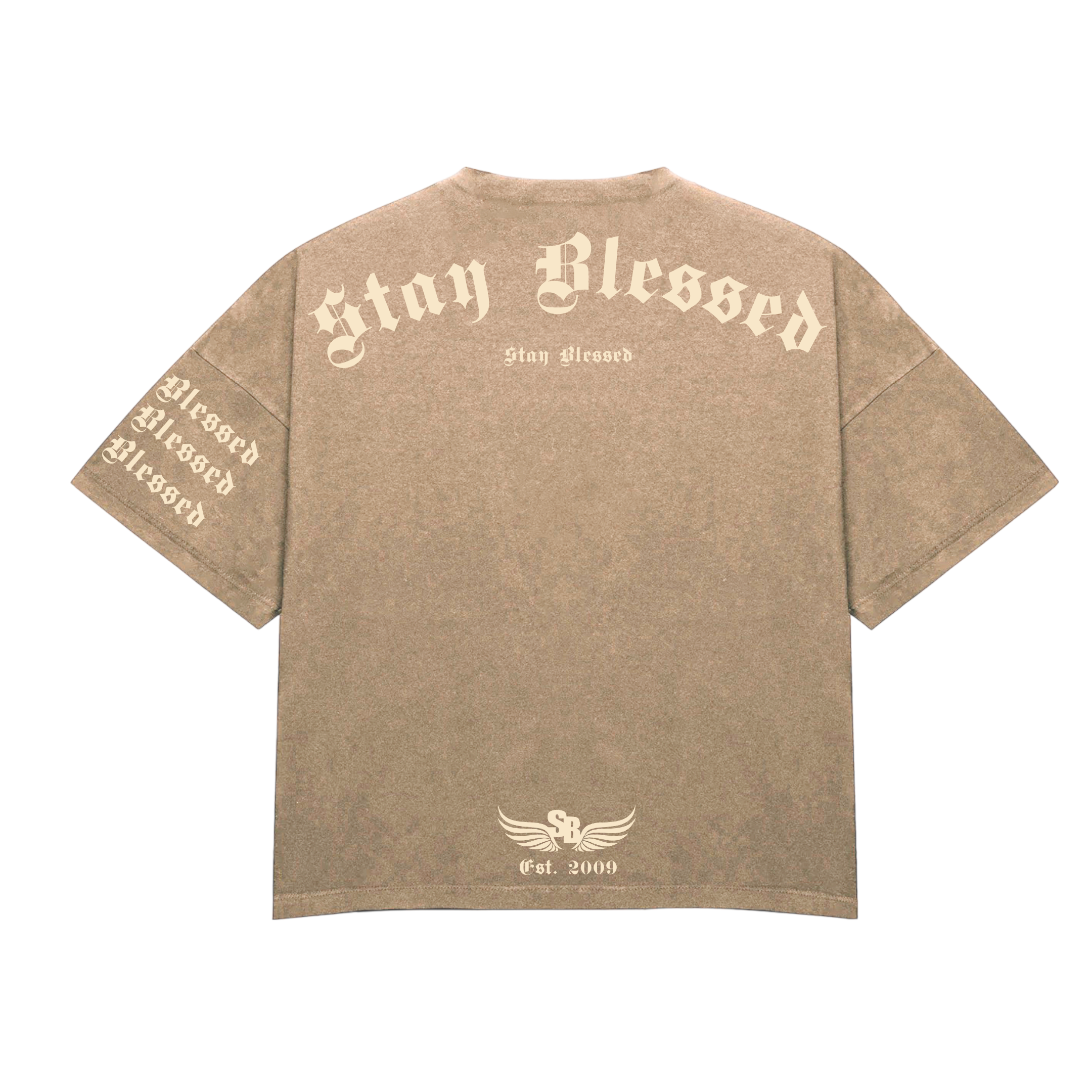 Stay Blessed - Divine Details T-Shirt - Black