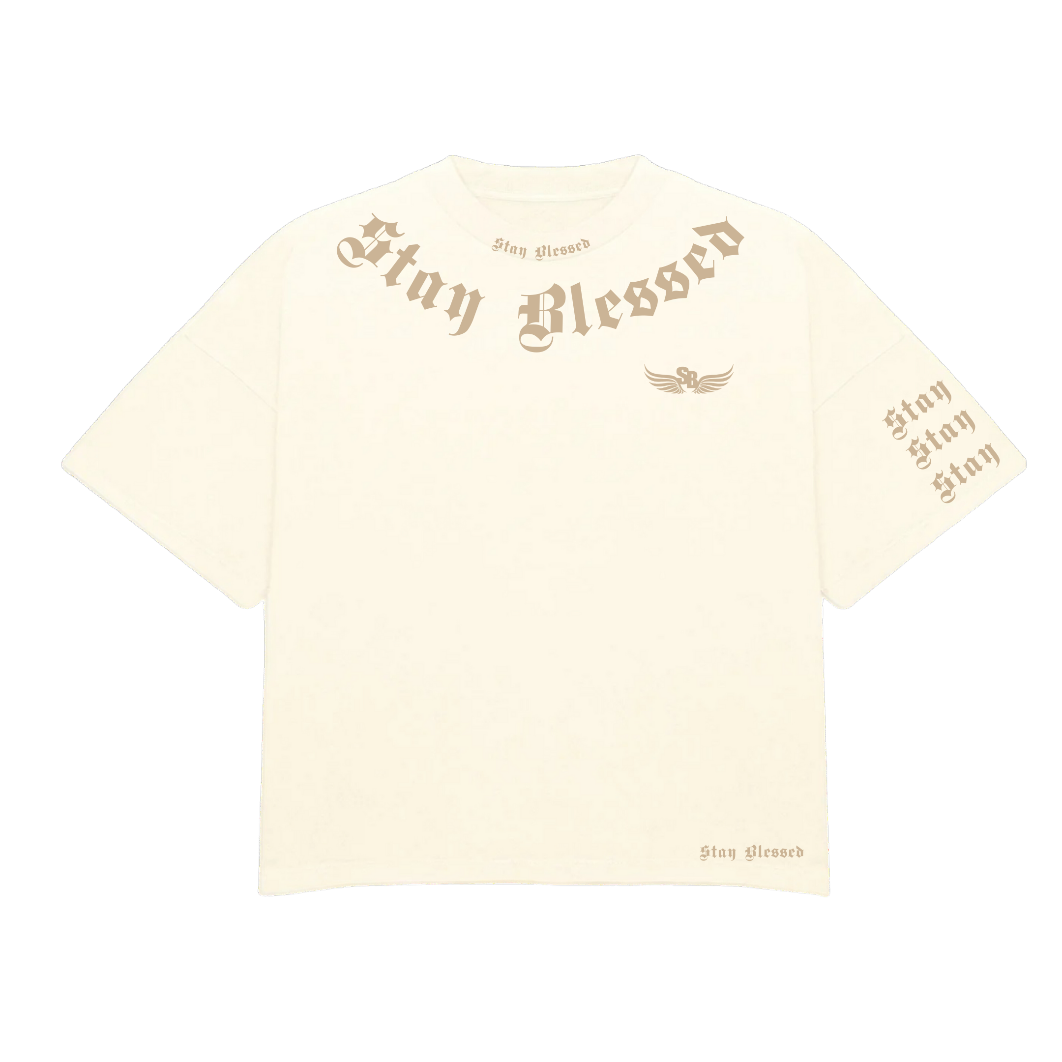 Stay Blessed - Divine Details T-Shirt - Black