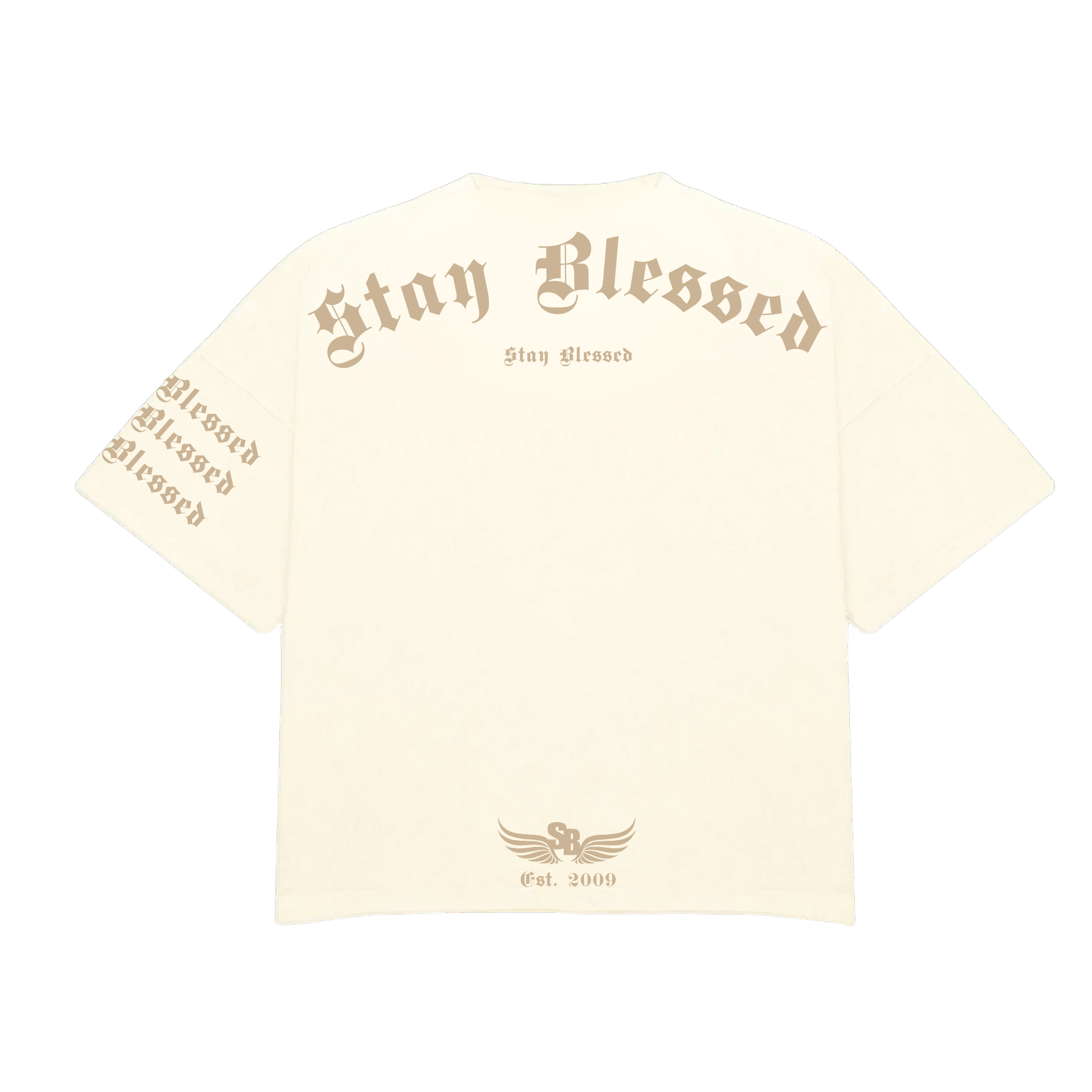 Stay Blessed - Divine Details T-Shirt - Black