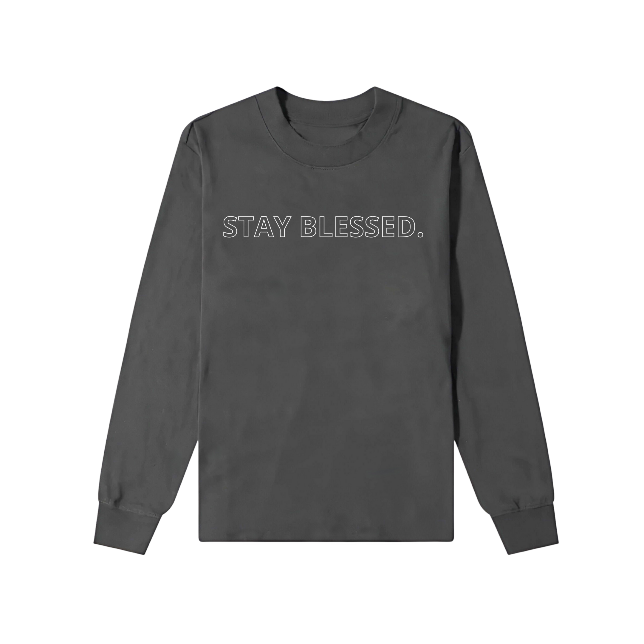 Stay Blessed Ultra Heavy Longsleeve Creme