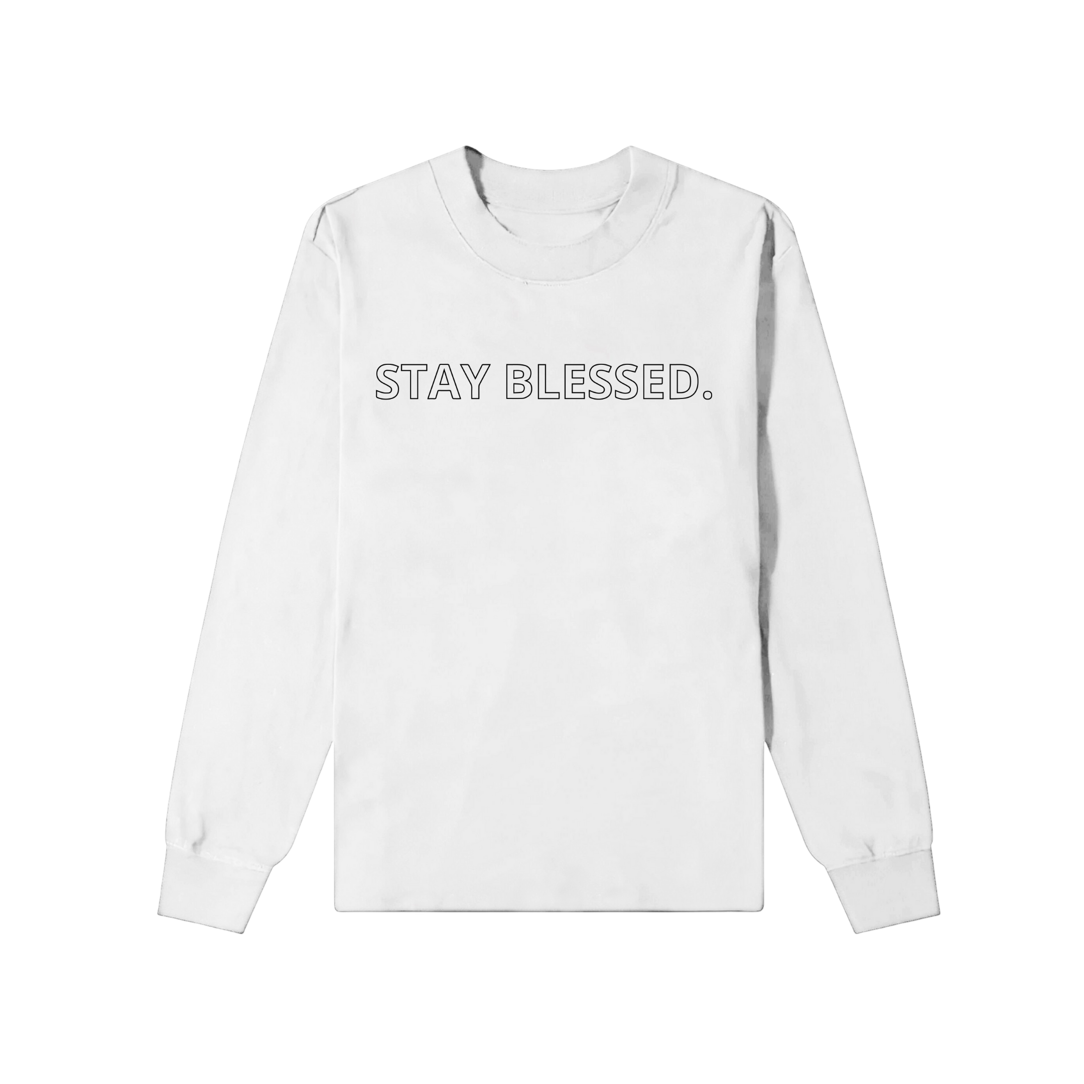 Stay Blessed Ultra Heavy Longsleeve Creme