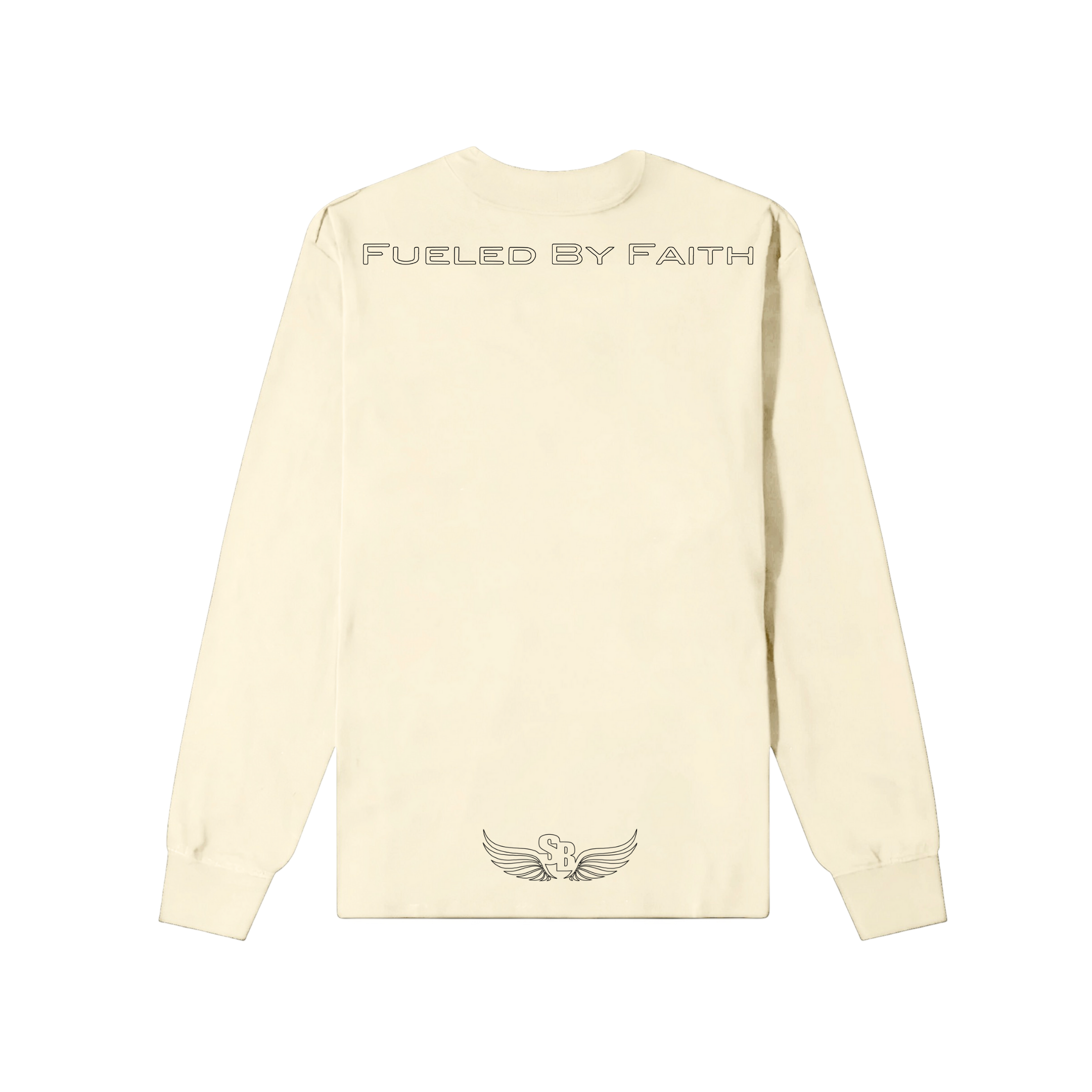 Stay Blessed Ultra Heavy Longsleeve Creme