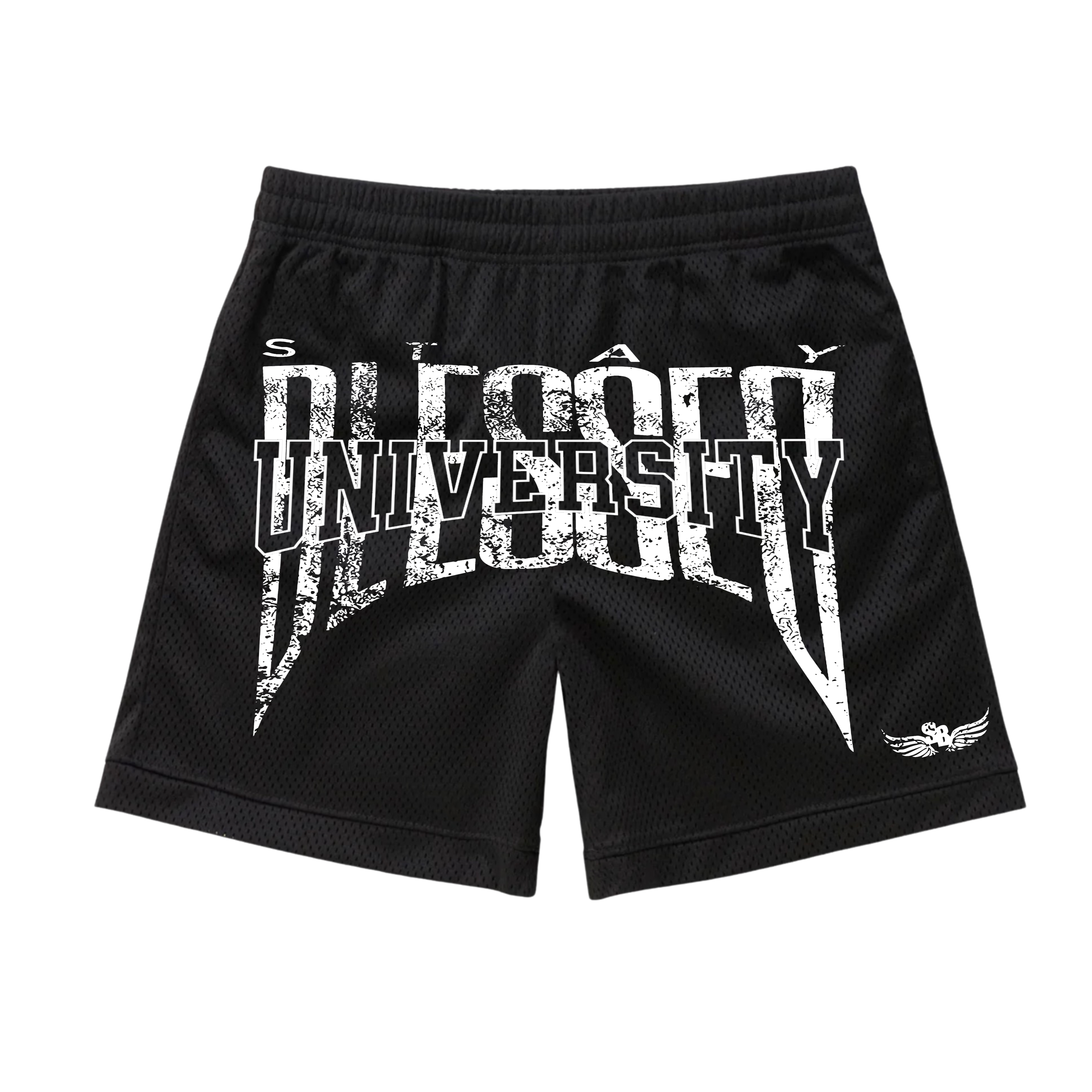 Unisex Stay Blessed University - Mesh Shorts