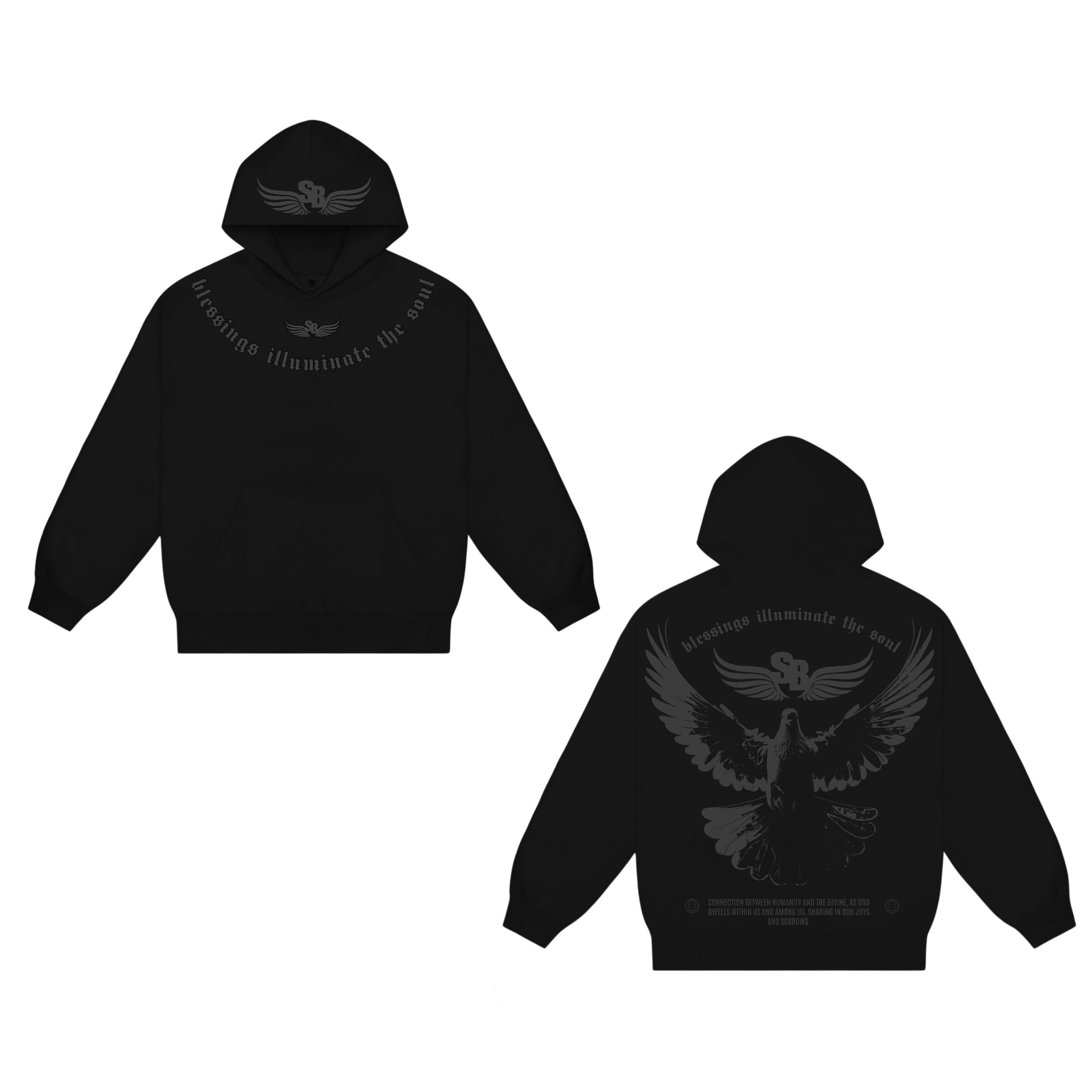 Unisex Blessings Illuminate The Soul Hoodie