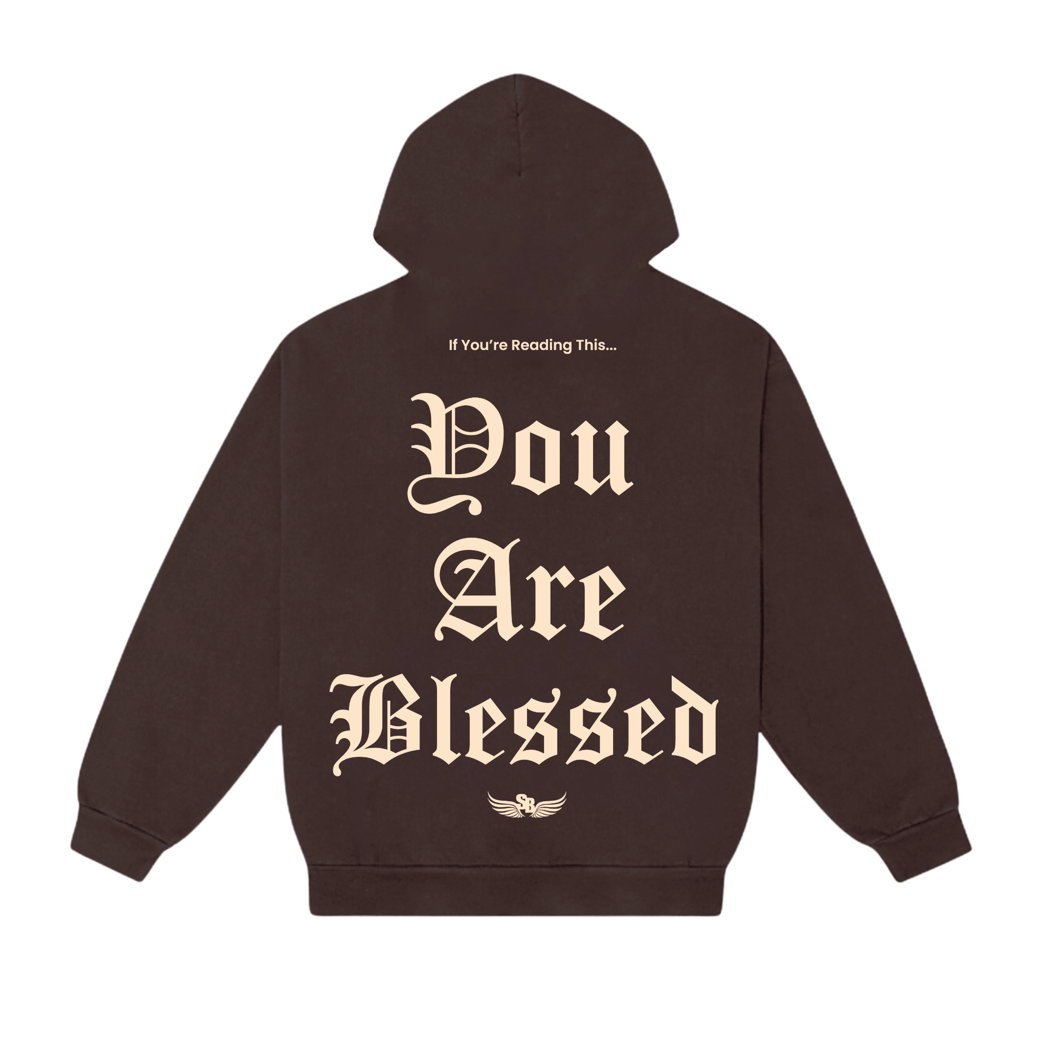 Stay Blessed - You Are Blessed Hoodie - Royal Blue