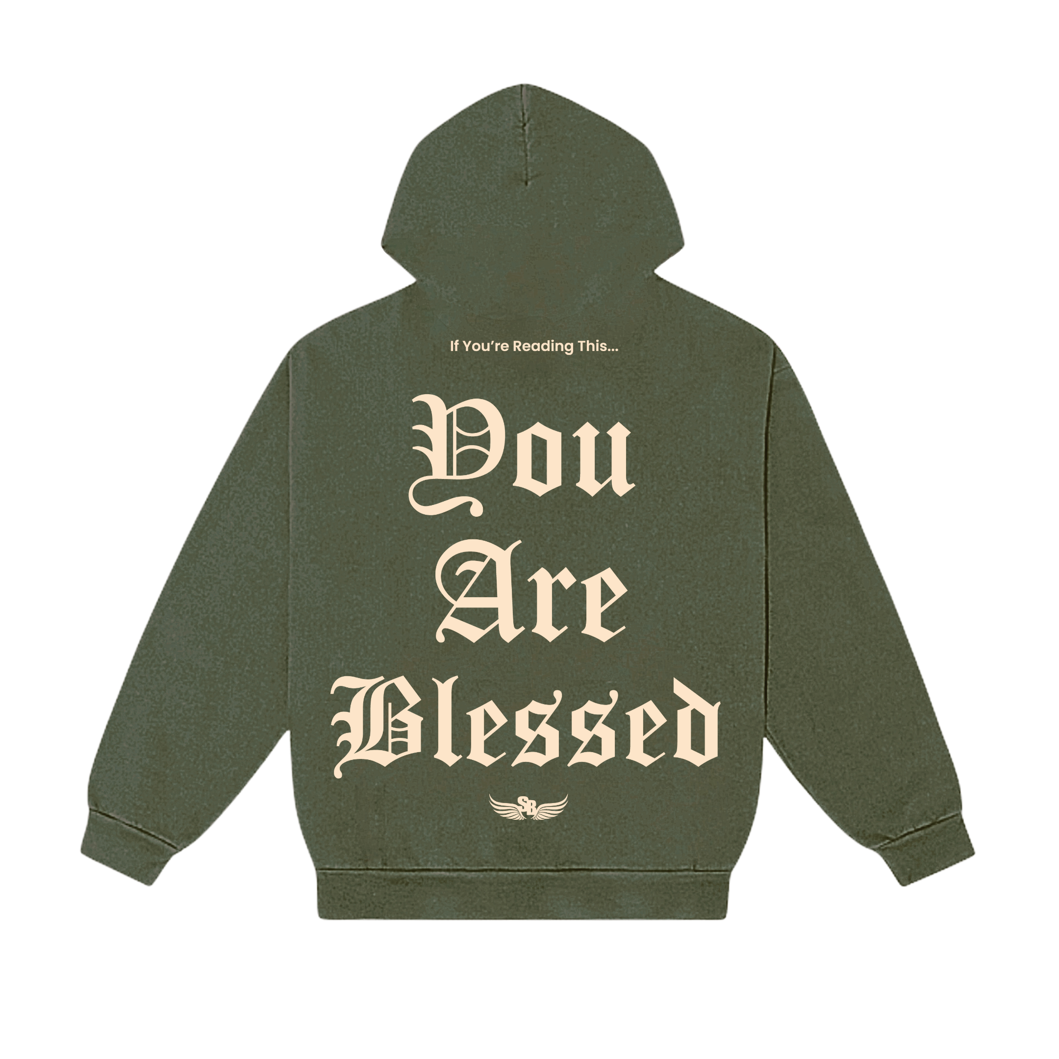 Stay Blessed - You Are Blessed Hoodie - Royal Blue