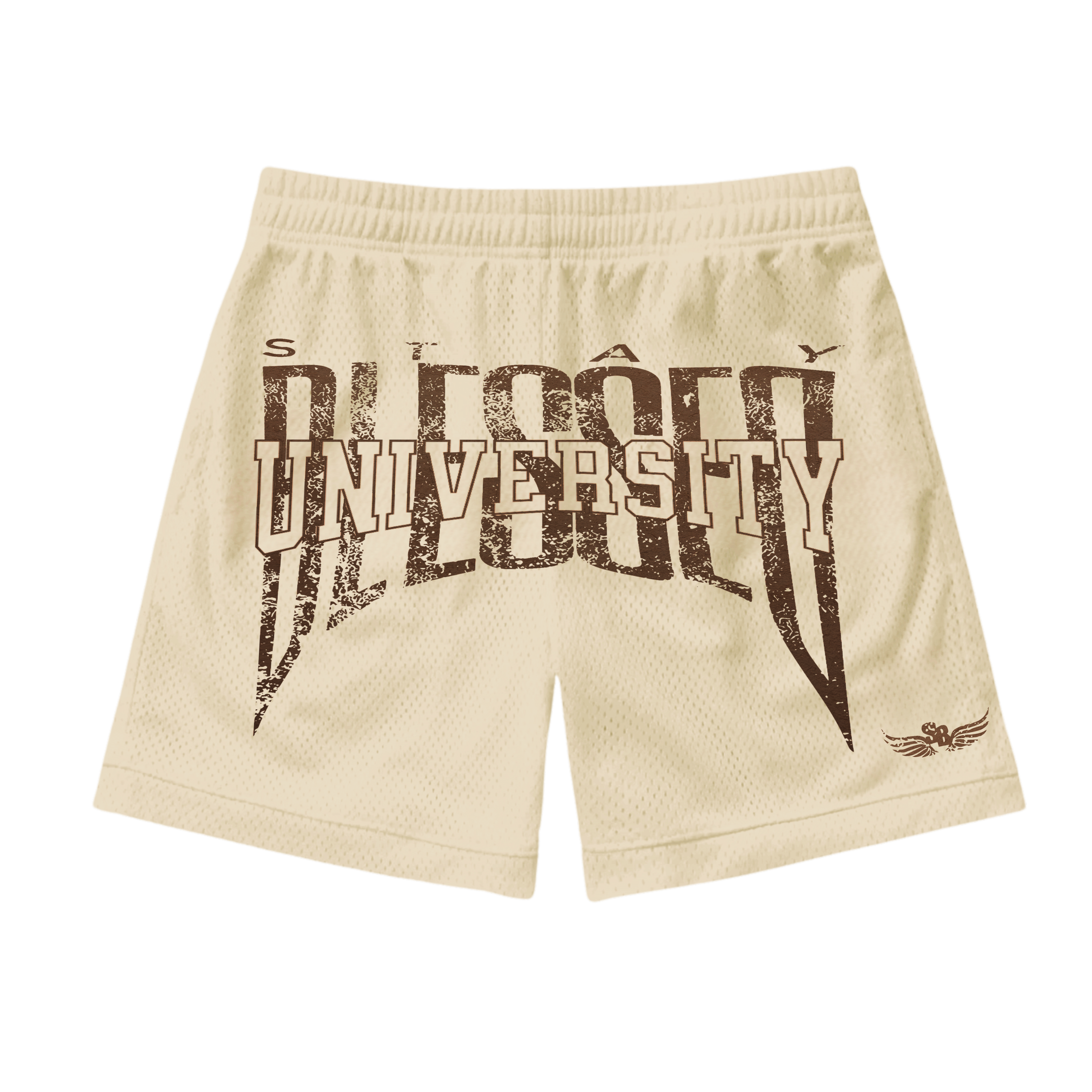 Unisex Stay Blessed University - Mesh Shorts