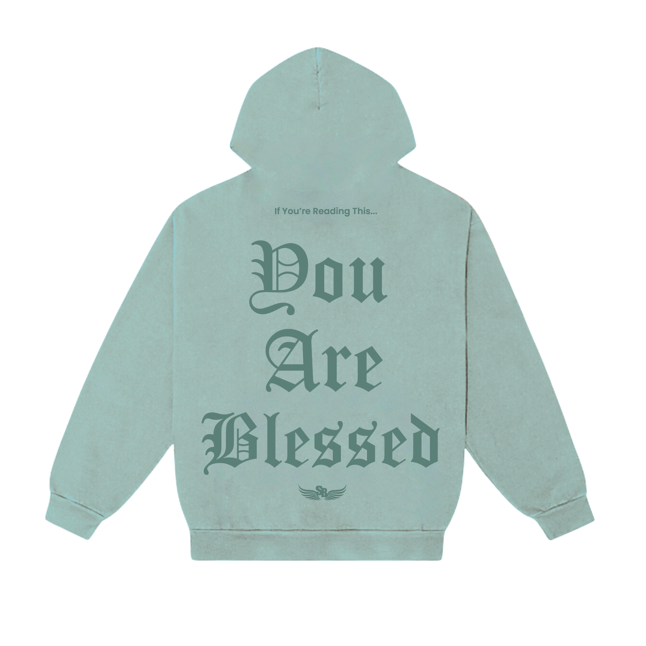 Stay Blessed - You Are Blessed Hoodie - Royal Blue