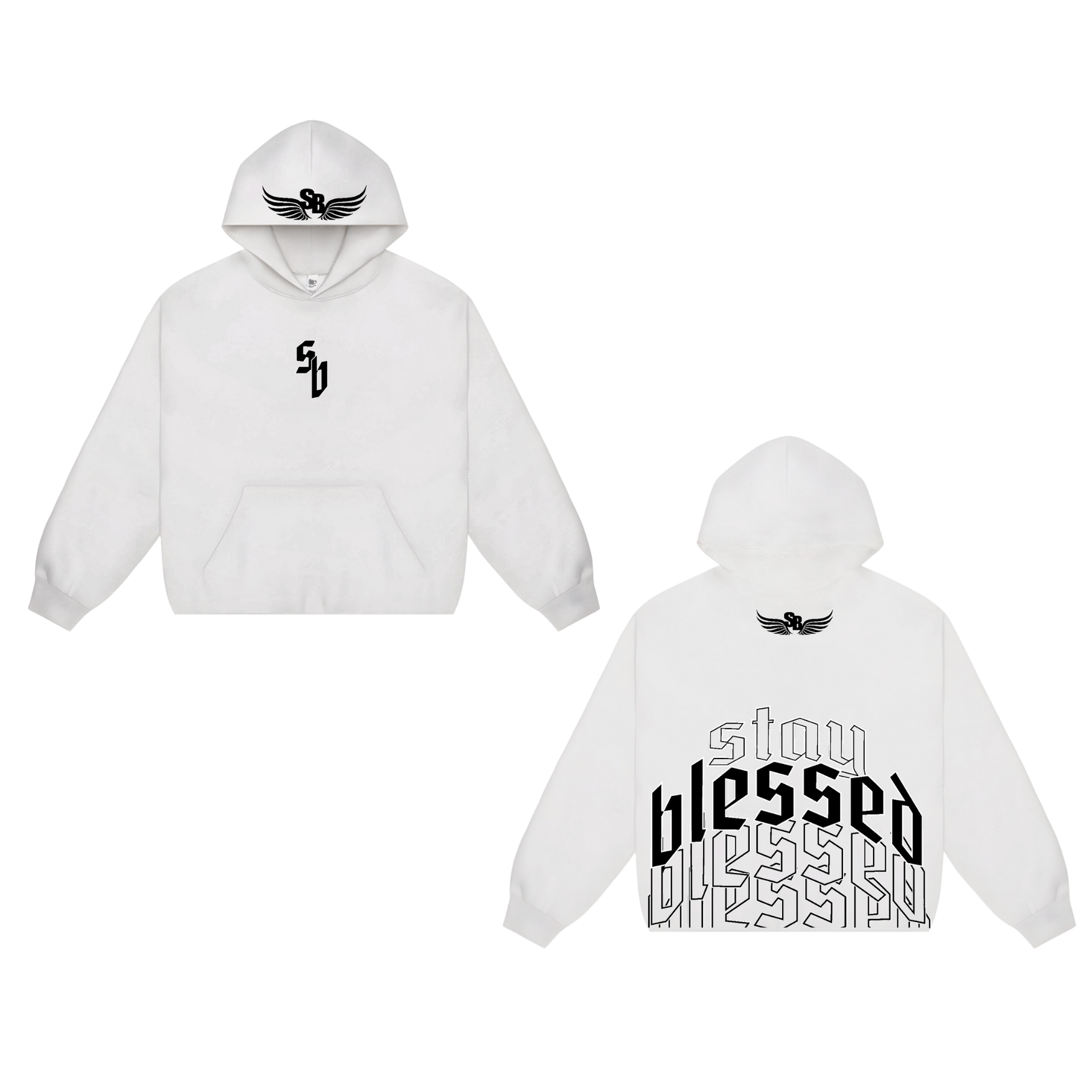 University Crop Hoodie