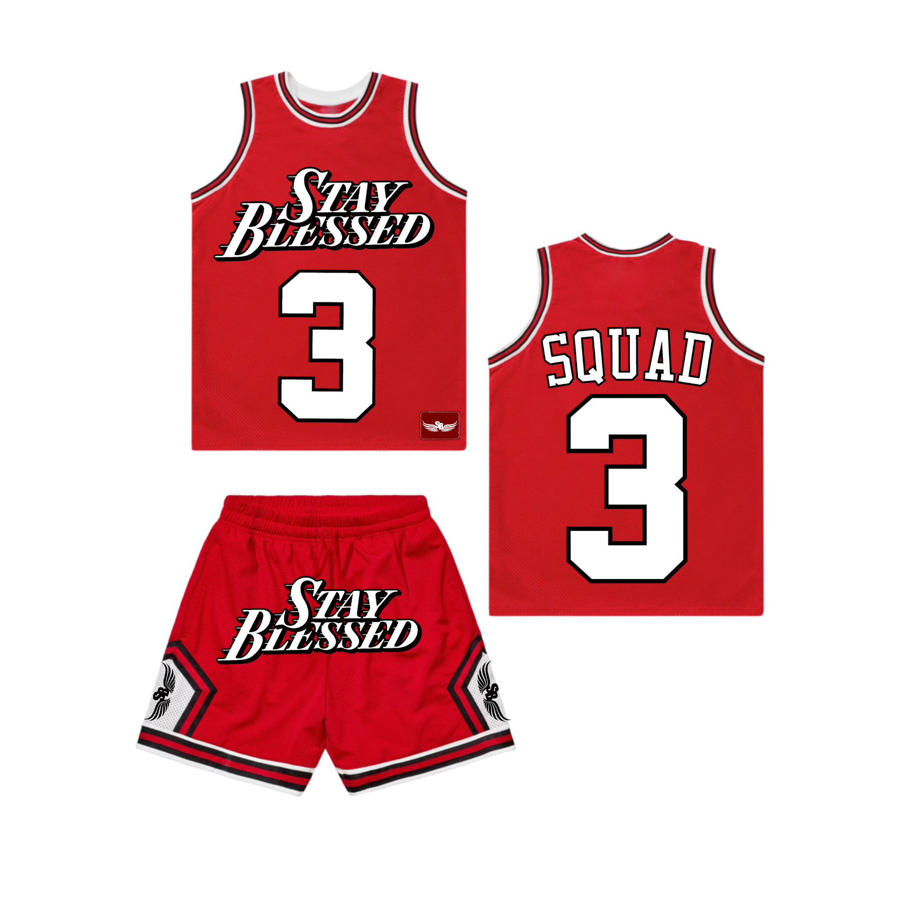 Stay Blessed Squad Jersey Set