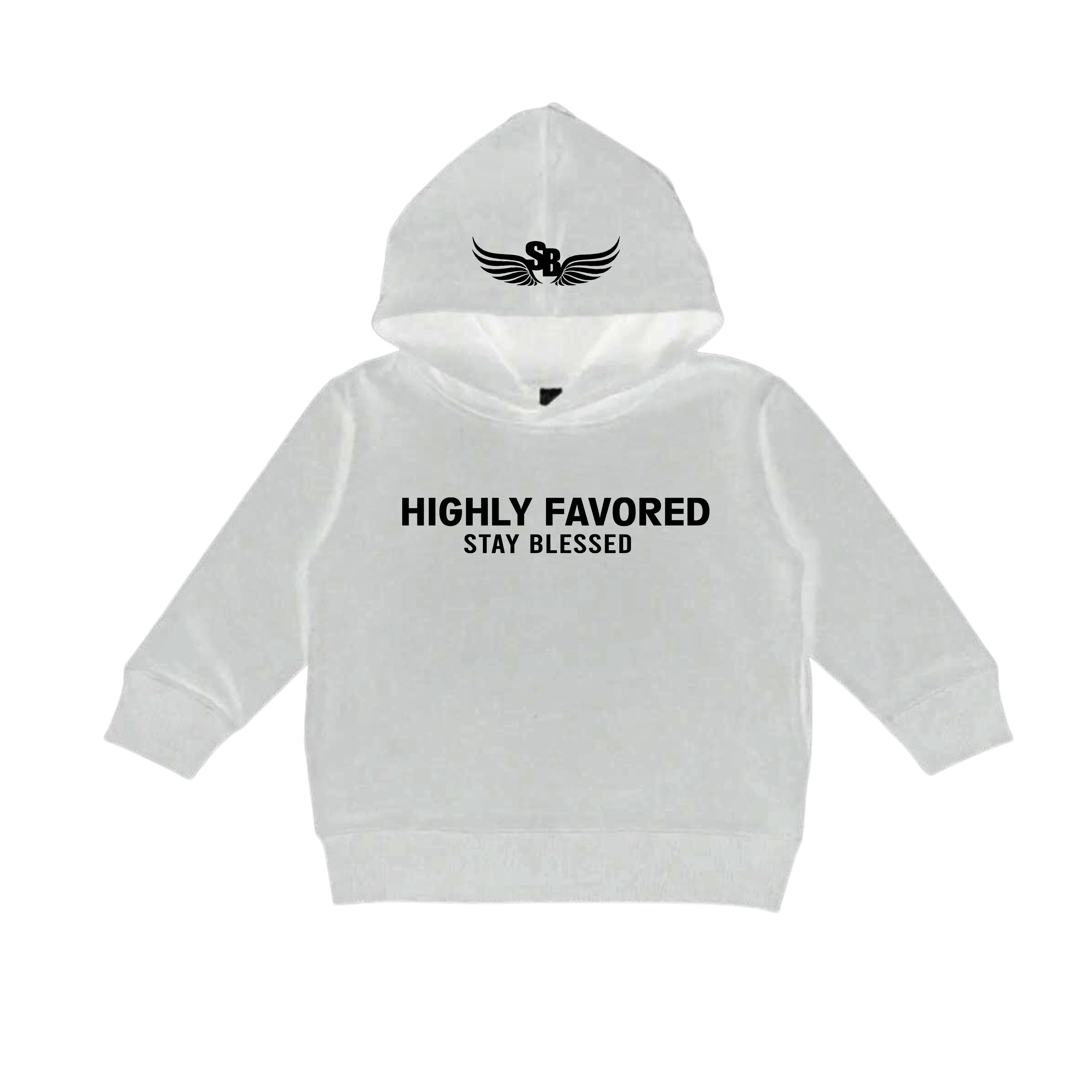 Unisex Kids Highly Favored Hoodie