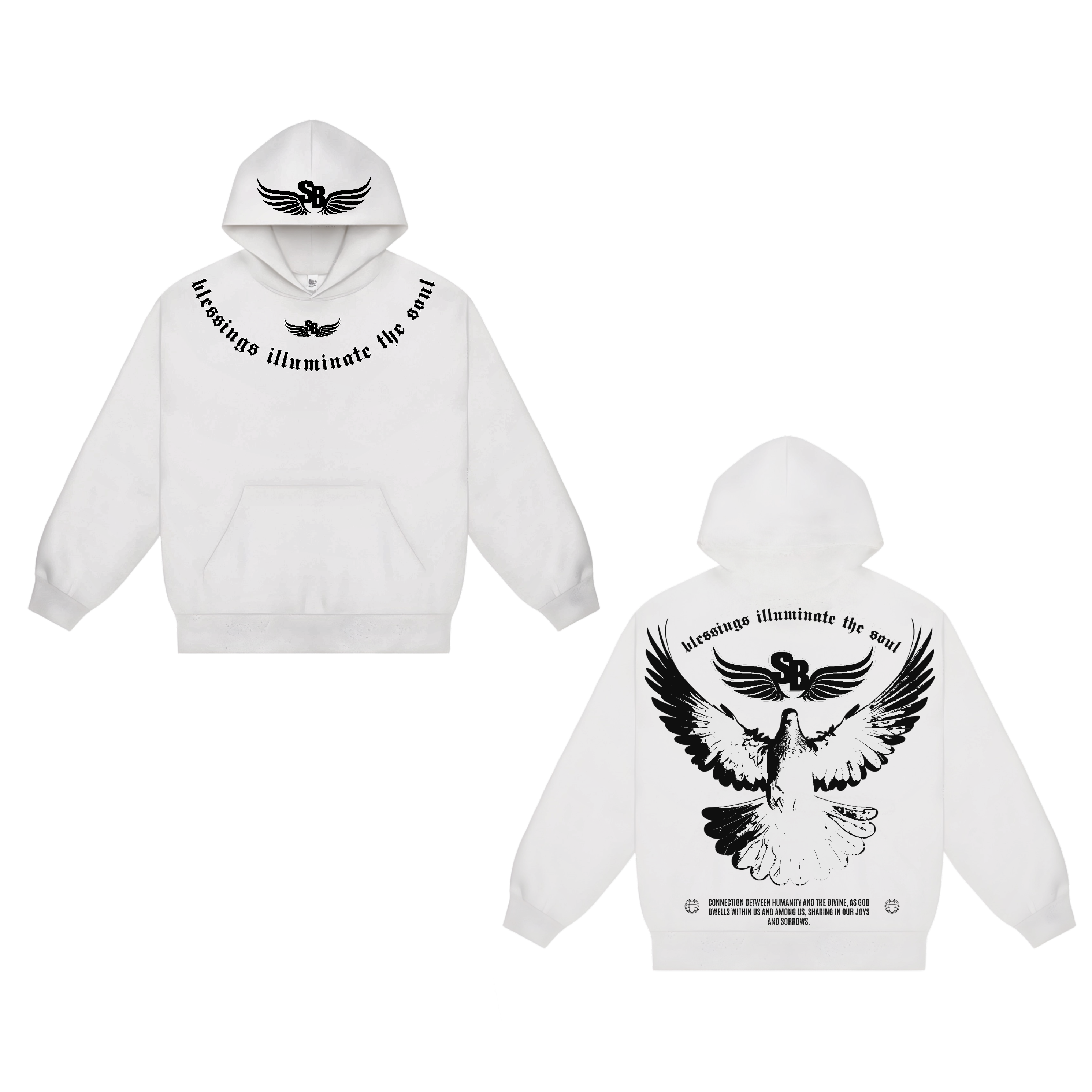 Unisex Blessings Illuminate The Soul Hoodie