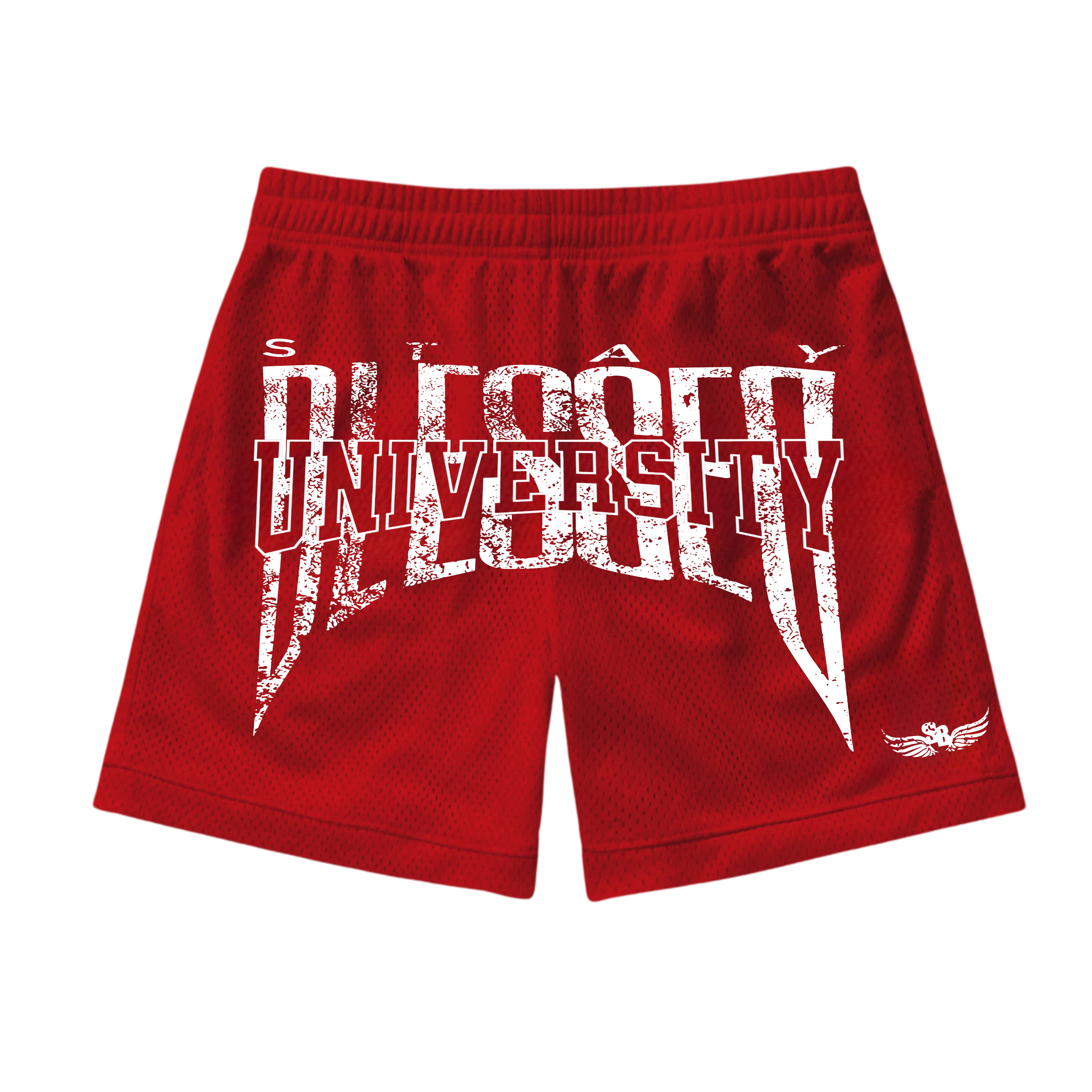 Unisex Stay Blessed University - Mesh Shorts