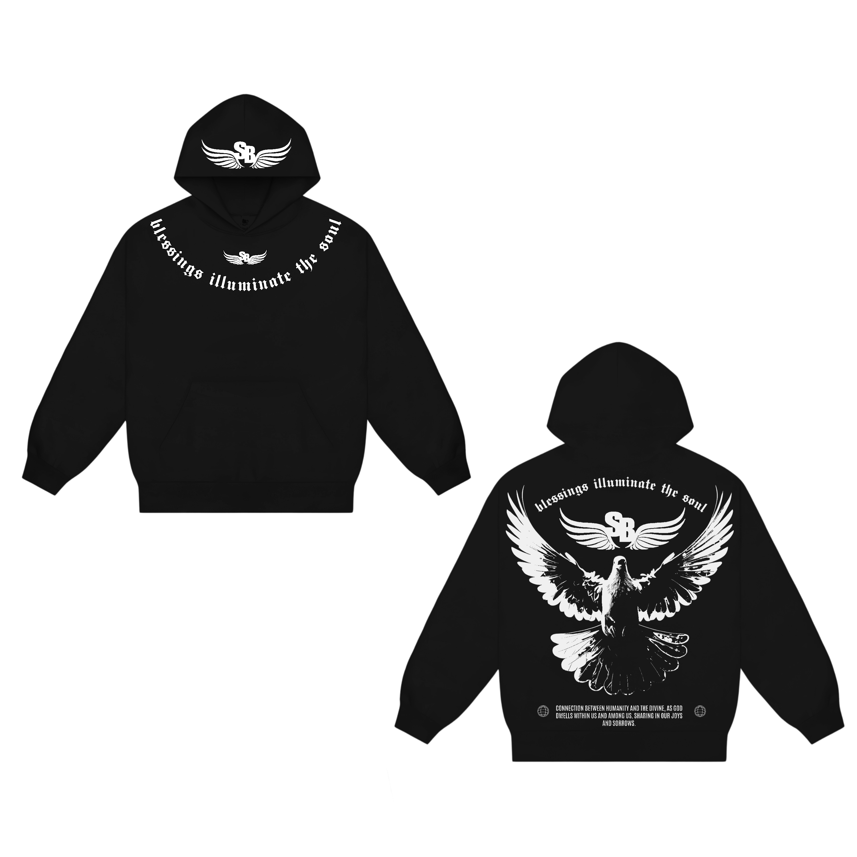 Unisex Blessings Illuminate The Soul Hoodie