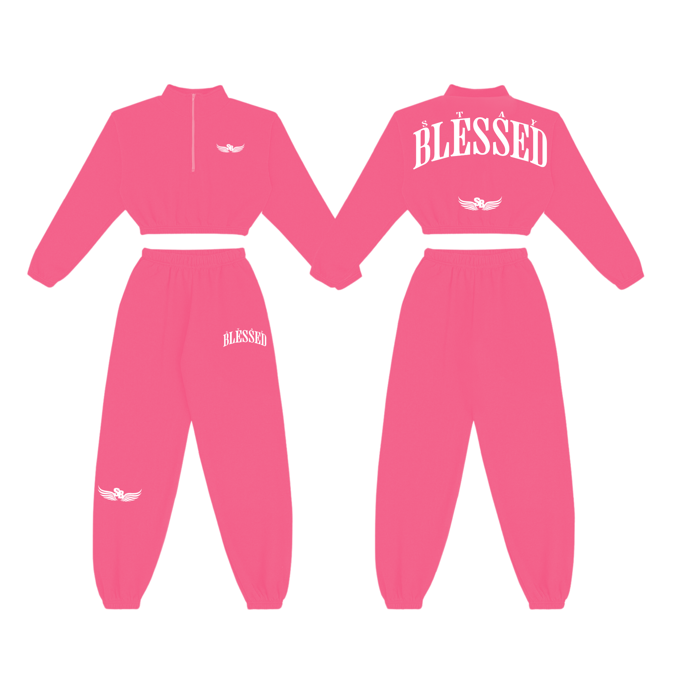 Stay Blessed Freshman Flex Fleece Women's Set