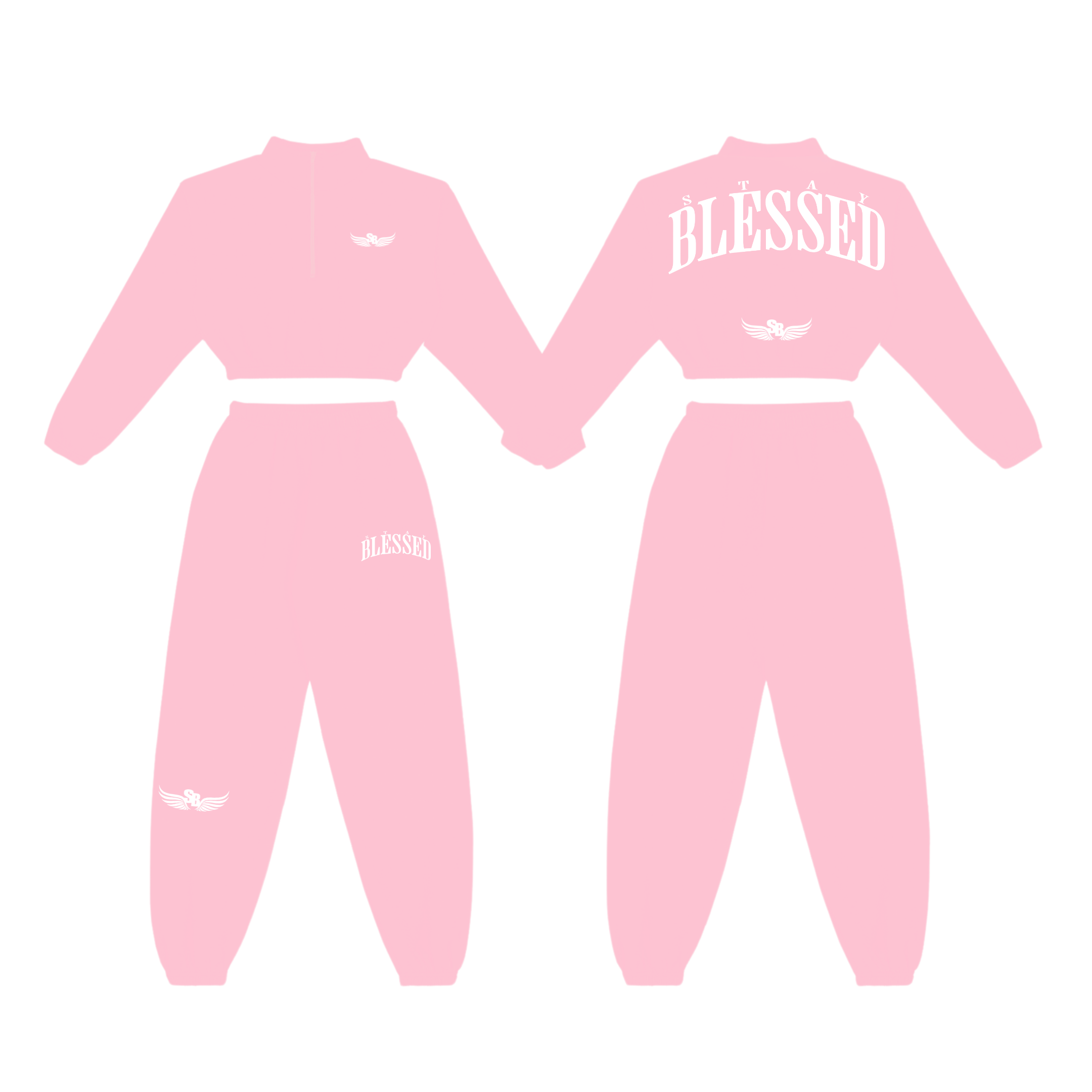 Stay Blessed Freshman Flex Fleece Women's Set