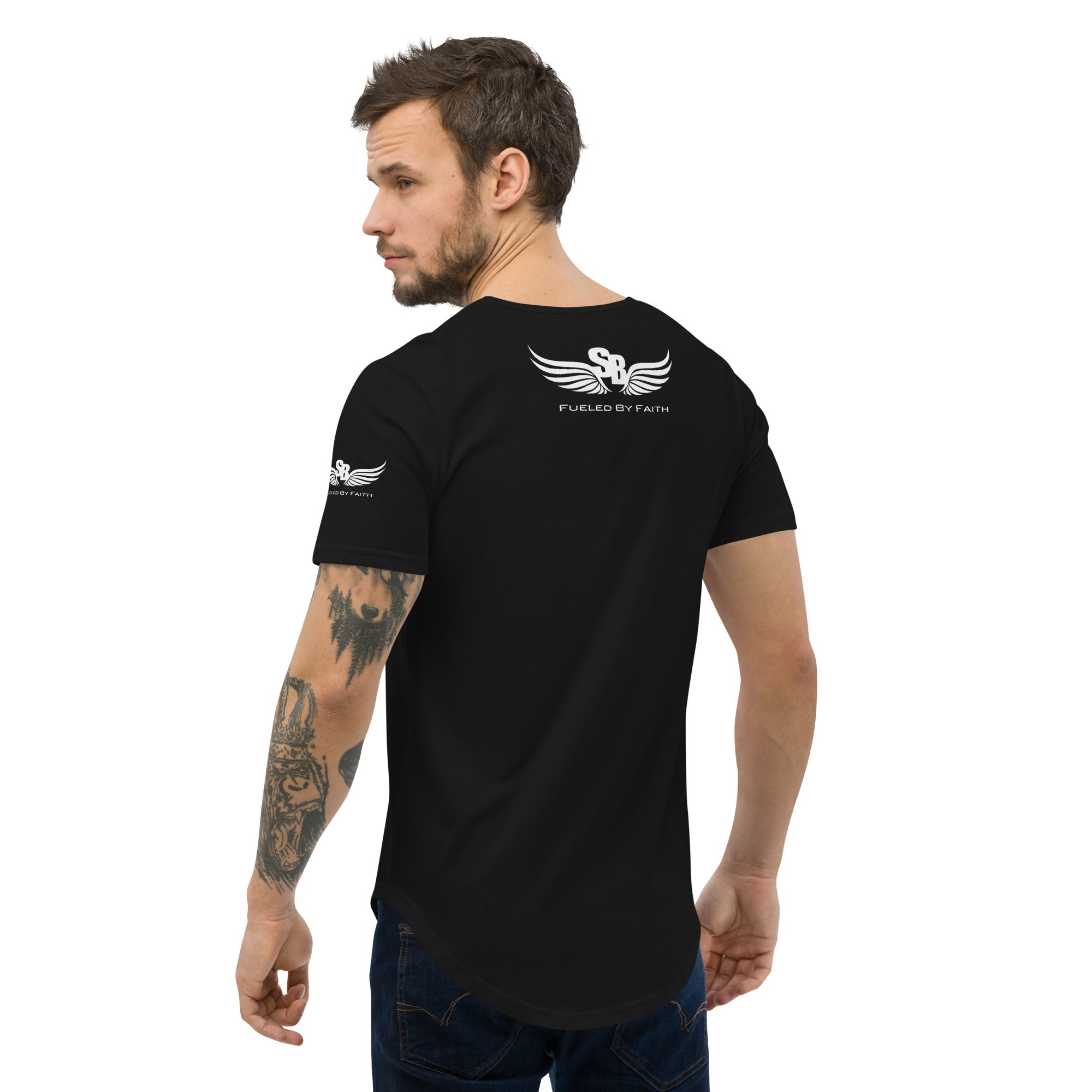 Men's Curved Hem T-Shirt